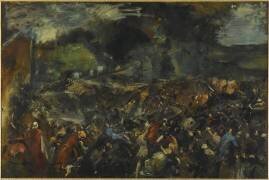 L'Attentat de Berezowski contre le tsar Alexandre II, le 6 juin 1867 (Jean-Baptiste Carpeaux) - Muzeo.com
