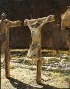 Le Calvaire (Golgotha ou Crucifixion) (Nikolaï Gay) - Muzeo.com