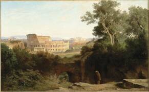 Le Colisée vu du Palatin (Jean Achille Benouville) - Muzeo.com