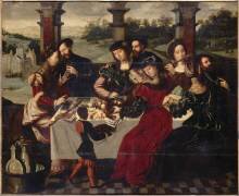 Le Concert après le repas (Ambrosius Benson) - Muzeo.com