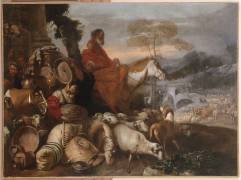 Le départ de Jacob de Mésopotamie. (Giovanni Benedetto Castiglione) - Muzeo.com