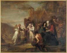 Le Départ du jeune Tobie (Jürgen Ovens) - Muzeo.com