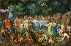 Le Festin des Dieux (Hendrik van Balen) - Muzeo.com