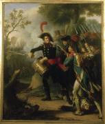 Le général Duhesme battant la charge à Dierscheim, le 20 avril 1797 (Charles Thévenin) - Muzeo.com