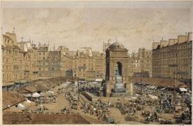 Le marché des Innocents (Théodore-Joseph-Hubert...) - Muzeo.com