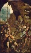 Le Martyre de Saint Jean l'Evangéliste (Maître du Martyre de Saint...) - Muzeo.com