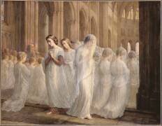 Le Poème de l'âme. Première communion (Louis Janmot) - Muzeo.com