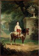 Le prince impérial montant son poney favori (Olivier Pichat) - Muzeo.com