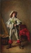 Le Rieur, époque XVIIe siècle (Jean-Louis-Ernest Meissonier) - Muzeo.com