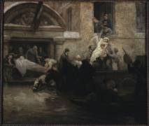 Le sauvetage des malades de l'hôpital de l'Ancienne Charité (inondations de 1910) (Boulanger A.) - Muzeo.com