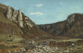 Le Val de Coléby, à Freyr, près de la Meuse, dit aussi Val du Colombier (Félicien Rops) - Muzeo.com