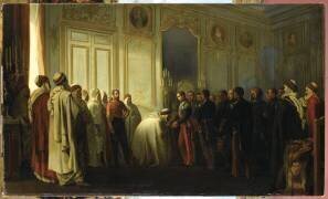 Les chefs arabes présentés au prince-président (Théophile Gide) - Muzeo.com