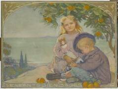 Les Enfants bien sages (Auguste Emile Wery) - Muzeo.com