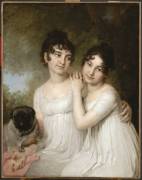 Les princesses Ielena et Alexandra Kourakine (Vladimir Lukitch Borovikovskii) - Muzeo.com