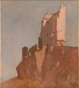 Les ruines d'un château, Priz (Heinrich Buntzen) - Muzeo.com