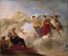 L'Etude et le Génie dévoilent l'antique Egypte à la Grèce (François Edouard Picot) - Muzeo.com