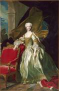 l'Infante d'Espagne Marie-Thérèse-Raphaëlle, Dauphine (1726-1746) (Louis-Michel van Loo) - Muzeo.com