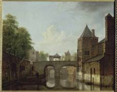 L'Oude Gracht à Utrecht. Vue composite (Joannes Huibert Prins) - Muzeo.com