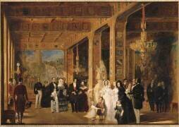 Louis Philippe, la famille royale et le roi Léopold Ier (Prosper Lafaye) - Muzeo.com