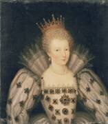 Louise-Marguerite de Lorraine (1577-1631), Mademoiselle de Guise, pincesse de Conti en 1604 (Henri Serrur) - Muzeo.com