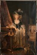 Louise-Marie-Adélaïde de Bourbon-Penthièvre, duchesse d'Orléans (1753-1821) - en 1776 (Louis Edouard Rioult) - Muzeo.com