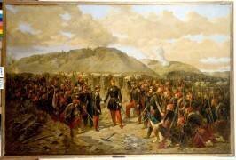 Mac-Mahon et le Ier zouaves à Malakoff, le 8 septembre 1855 (Antoine Alphonse Aillaud) - Muzeo.com