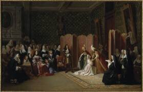 Madame de Maintenon à Saint-Cyr (Edouard Pingret) - Muzeo.com