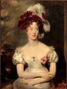 Marie Caroline de Bourbon-Sicile, duchesse de Berry (1798-1870) (Thomas Lawrence) - Muzeo.com