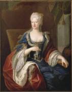 Marie-Anne de Neubourg, reine d'Espagne (épouse en 1690 de Charles II, roi d'Espagne) (1667-1740) (Robert Gabriel Gence) - Muzeo.com