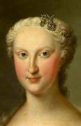 Marie-Thérèse-Raphaëlle de Bourbon, infante d'Espagne, Dauphine de France en 1745 (1726-1746) (Daniel Klein the Younger) - Muzeo.com