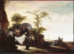 Melchisédech bénit Abraham (Adriaen Verdoel) - Muzeo.com