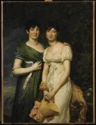 Mesdemoiselles Mollien, nièces du comte Mollien (Georges Rouget) - Muzeo.com