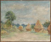 Meules en Bretagne (Emile Schuffenecker) - Muzeo.com