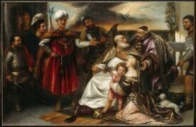 Moïse enfant foulant aux pieds la couronne de pharaon (Jan Lievens l'Ancien) - Muzeo.com