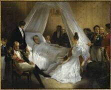 Mort de Napoléon Ier à Sainte-Hélène, le 5 mai 1821 (Charles de Steuben) - Muzeo.com