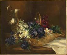 Nature morte, fleurs (Antoine Vollon) - Muzeo.com