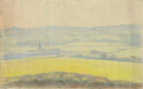 Paysage du Clos-Marquet (Saint-Chamond, Loire) (François Garas) - Muzeo.com