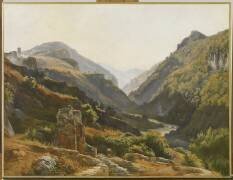 Paysage montagneux d'Italie (Grégoire Isidore Flacheron) - Muzeo.com