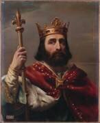 Pépin III, roi de France (714-768), dit Pépin le Bref (Louis-Felix Amiel) - Muzeo.com