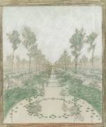 Peupliers et arbres en fleurs (Charles-Marie Dulac) - Muzeo.com