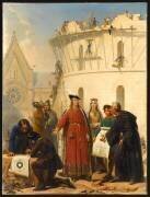 Philippe-Auguste fait élever la grosse Tour du Louvre vers 1200 (Jean-Baptiste Mauzaisse) - Muzeo.com