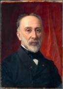 Portrait d'Albert Kaempfen (1826-1907), directeur des Musées nationaux de 1887 à 1904 (Charles Landelle) - Muzeo.com