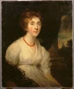 Portrait de femme dit autrefois la comtesse d'Oxford (John Hoppner) - Muzeo.com