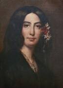 Portrait de George Sand (Auguste Charpentier) - Muzeo.com