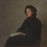 Portrait de la mère de l'artiste (Henry Lerolle) - Muzeo.com