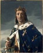 Portrait de Louis VIII (1187-1226), dit le Lion, roi de France en 1223 (Henri Lehmann) - Muzeo.com