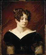 Portrait de madame de Forget (Horace Vernet) - Muzeo.com