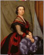 Portrait de madame Paul Meurice (Félix Henri Bracquemond) - Muzeo.com