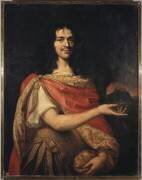 Portrait de Molière (Louis Ferdinand Elle the Elder) - Muzeo.com