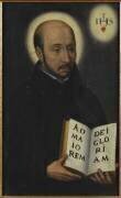 Portrait de saint Ignace de Loyola (anonymous) - Muzeo.com